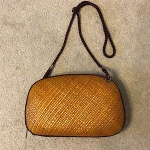 Small Vintage Bamboo Purse